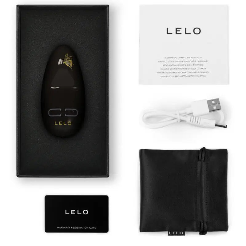 Lelo - nea 3 masajeador personal negro - — / NEGRO
