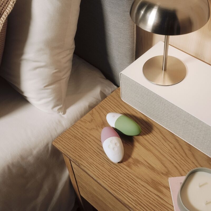 Lelo - siri 3 masajeador de clitoris rosa suave