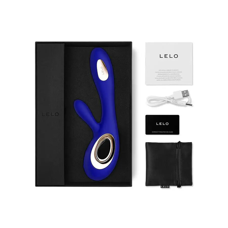 Lelo - soraya wave vibrador rabbit midnight azul