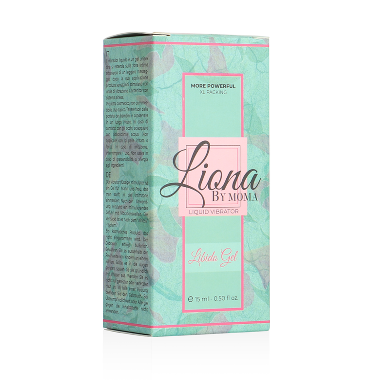 Liona by moma - vibrador liquido libido gel 15 ml