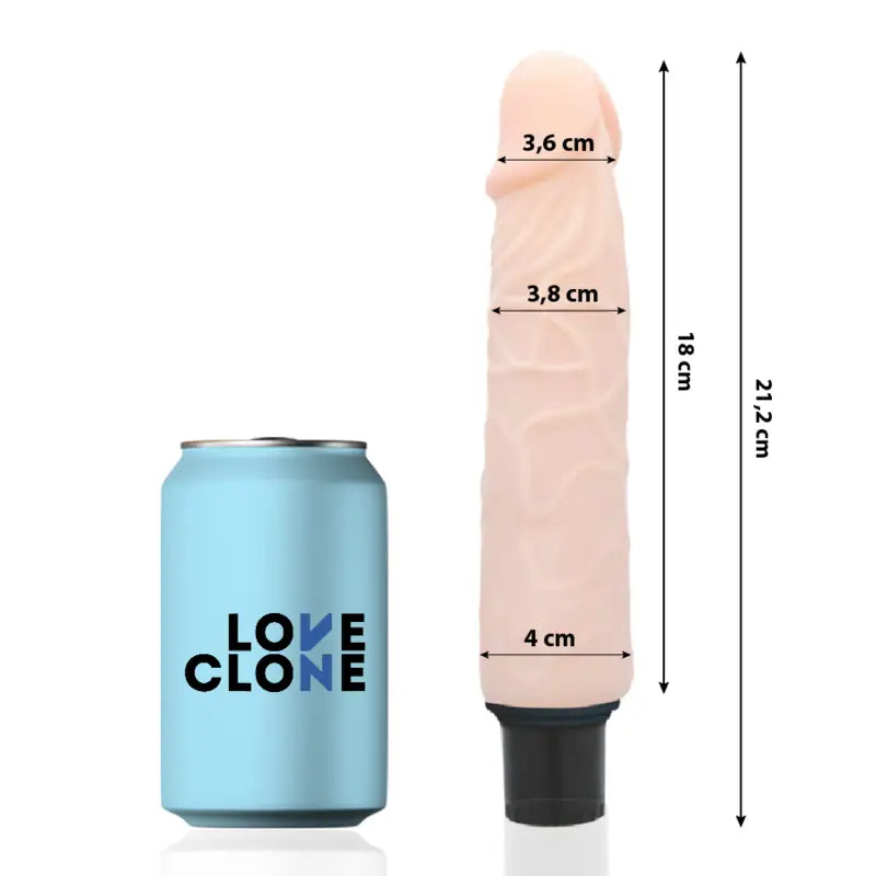 Loveclone - finn vibrador realístico self lubrication 21.2