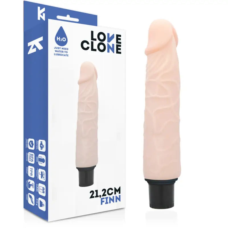 Loveclone - finn vibrador realístico self lubrication 21.2