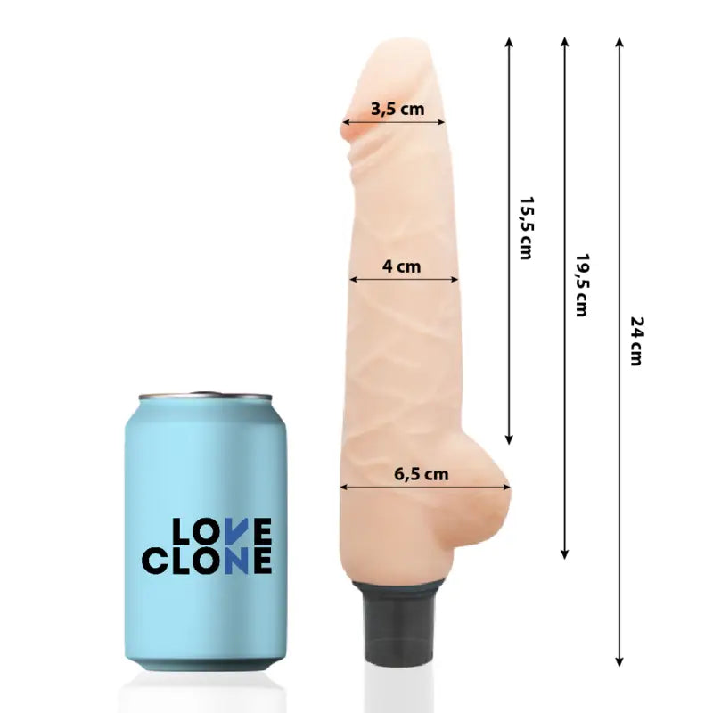 Loveclone - harald vibrador realístico self lubrication 24