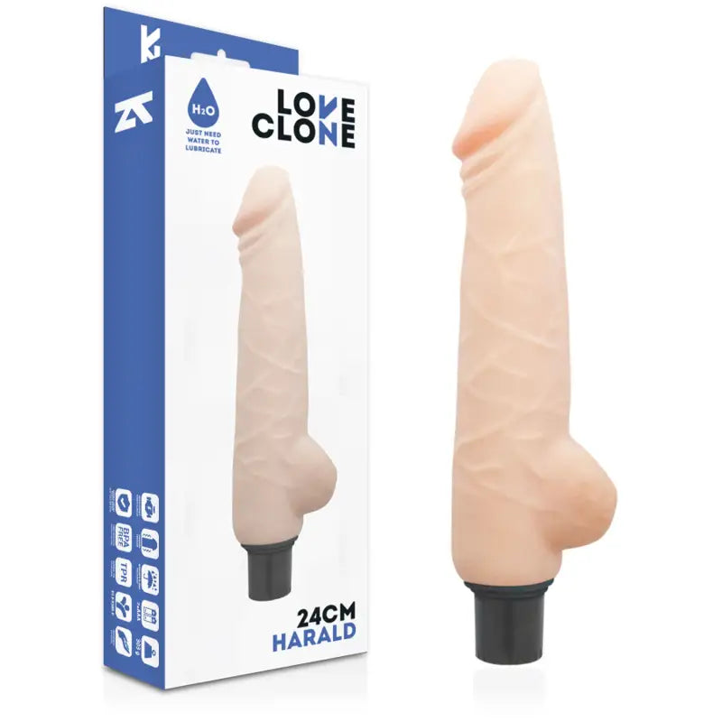 Loveclone - harald vibrador realístico self lubrication 24