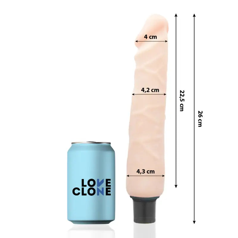 Loveclone - jansen vibrador realístico self lubrication 26