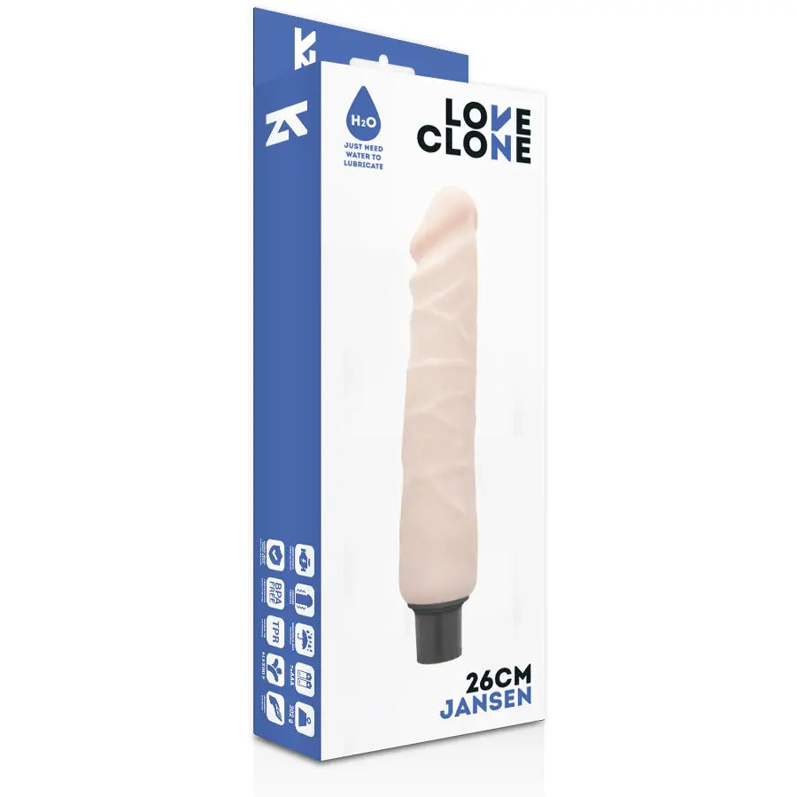 Loveclone - jansen vibrador realístico self lubrication 26