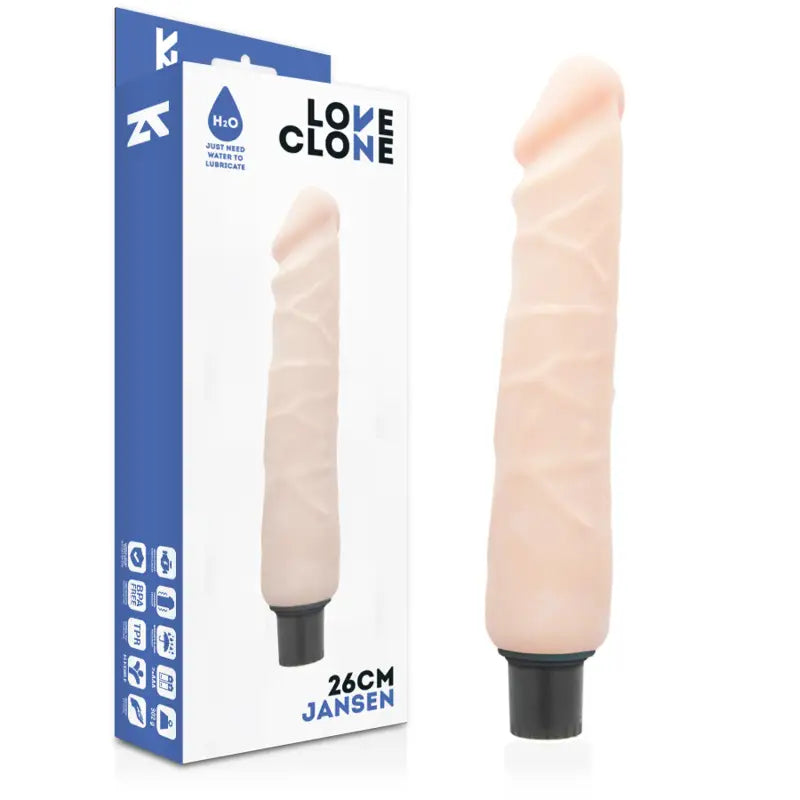 Loveclone - jansen vibrador realístico self lubrication 26