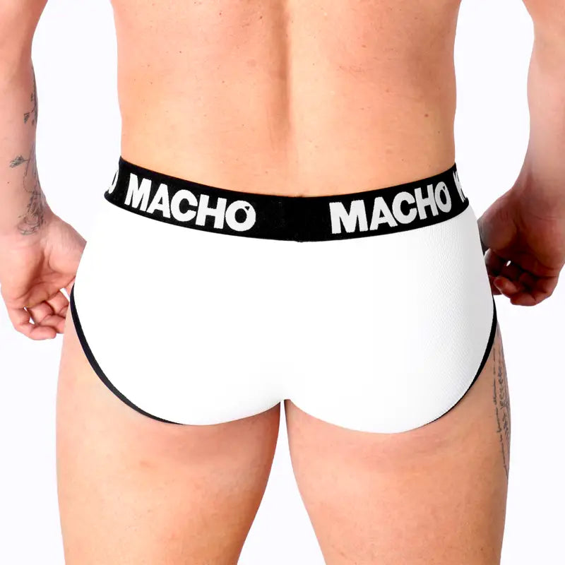 Macho - ms30bl slip blanco s - L