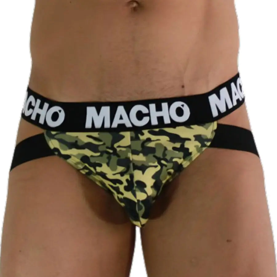 Macho - mx28mv jock militar verde s - S / VERDE