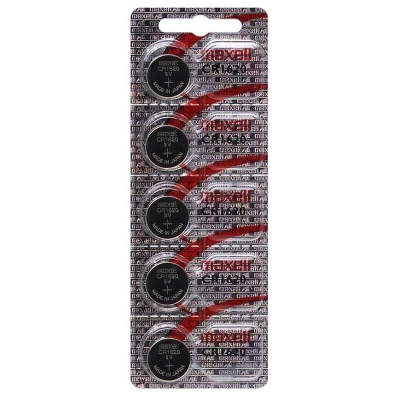 Maxell - pila boton litio cr1620 3v blister*5