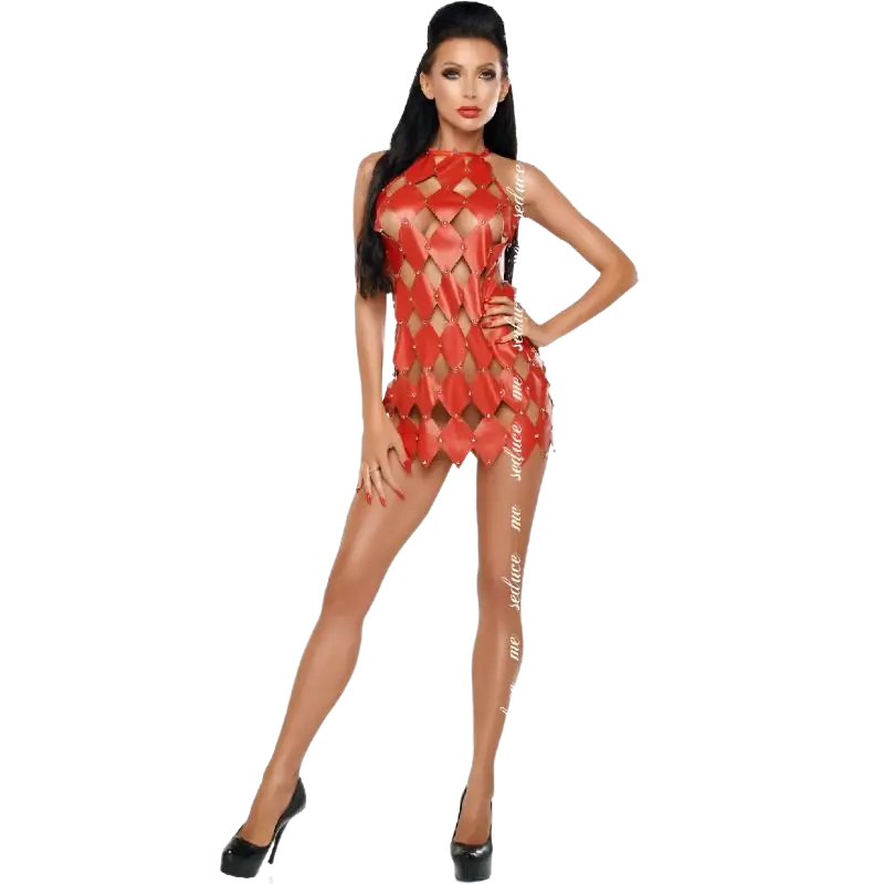 Me-seduce - gwen vestido espalda descubierta rojo s/m - L/XL