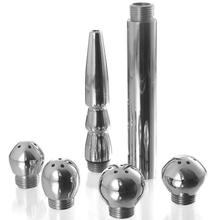 Metal hard - set limpieza vaginal/anal 5pcs