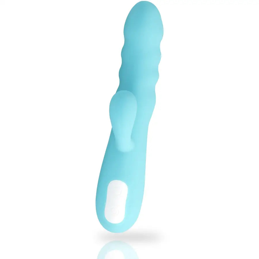 Mia - eiffel vibrador rotador azul turquesa