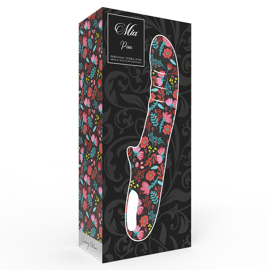 Mia - pisa vibrador rotador rosa