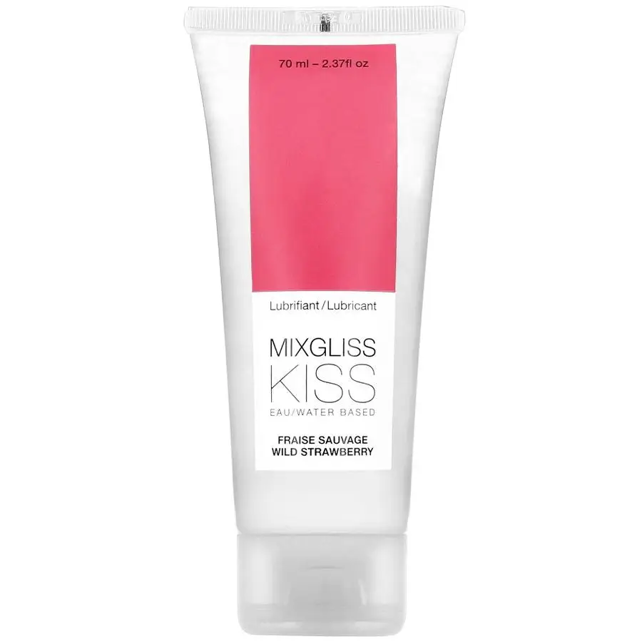 Mixgliss - lubricante base agua sabor a fresa 70 ml