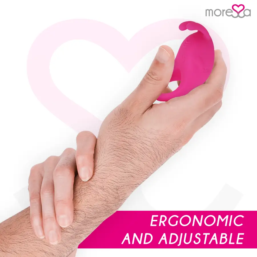 Moressa - brad premium silicone recargable rosa