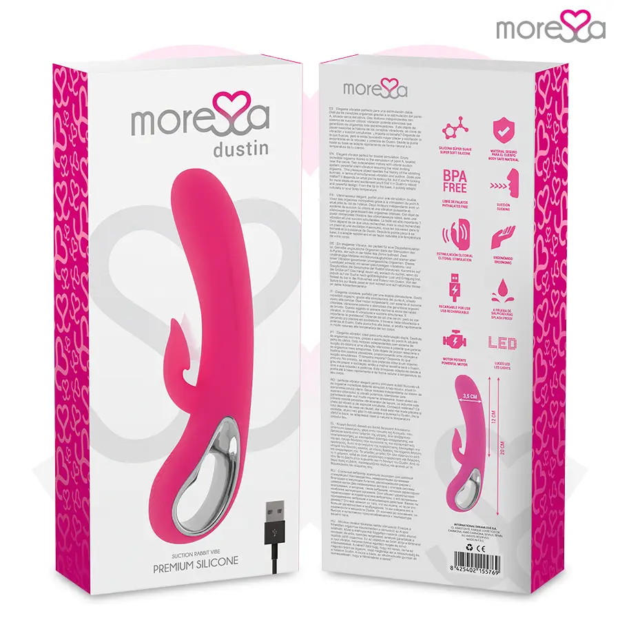 Moressa - dustin succionador clitorial y potente vibración