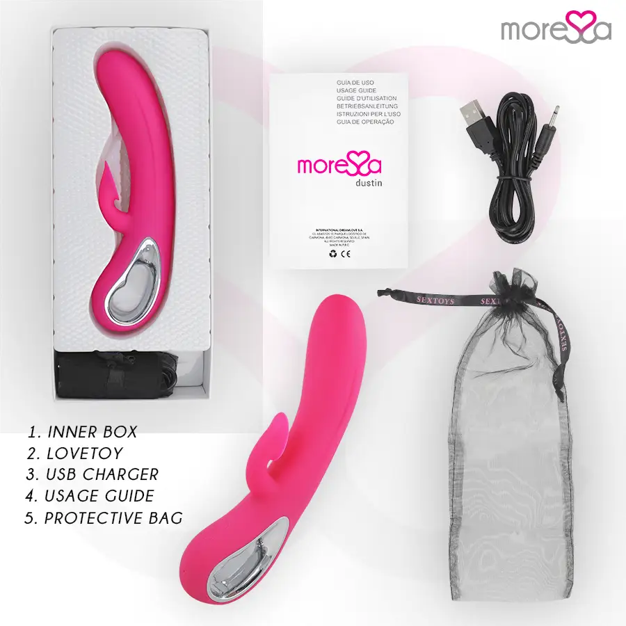 Moressa - dustin succionador clitorial y potente vibración