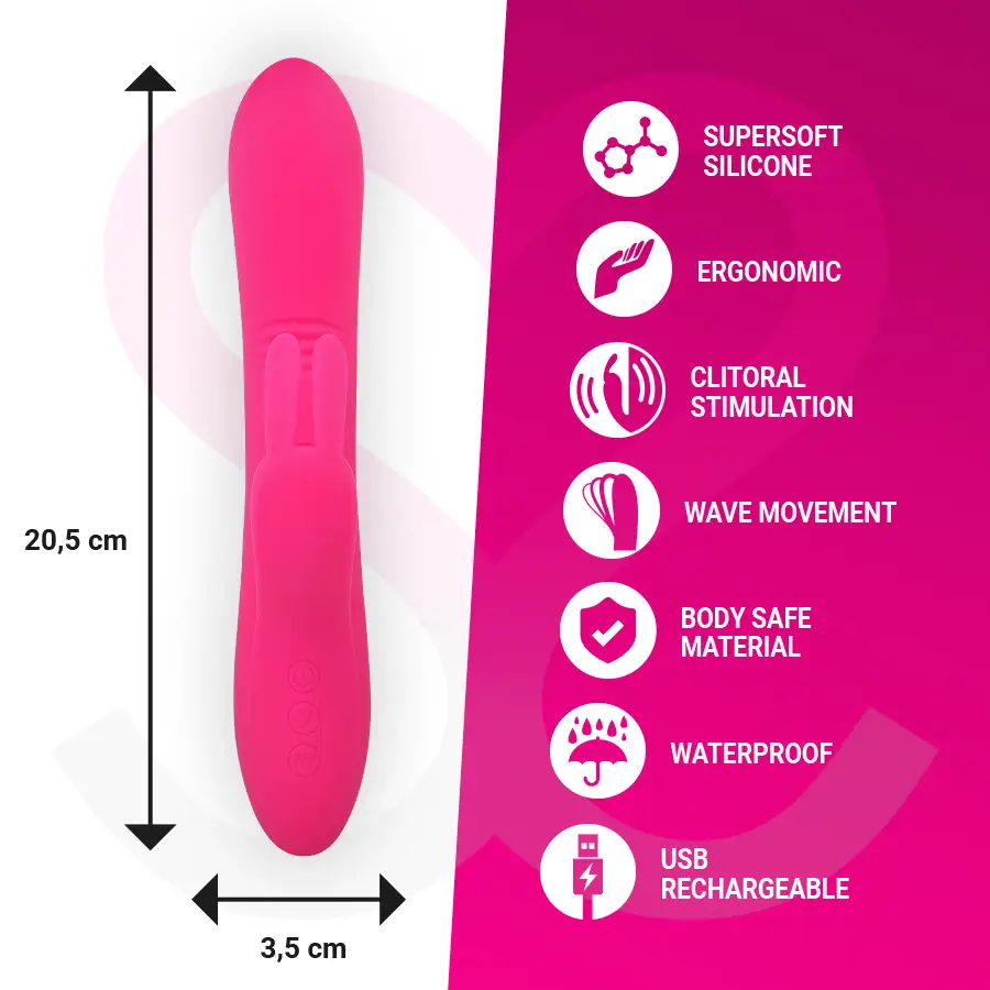 Moressa - ethan efecto wave mas potente vibración premium