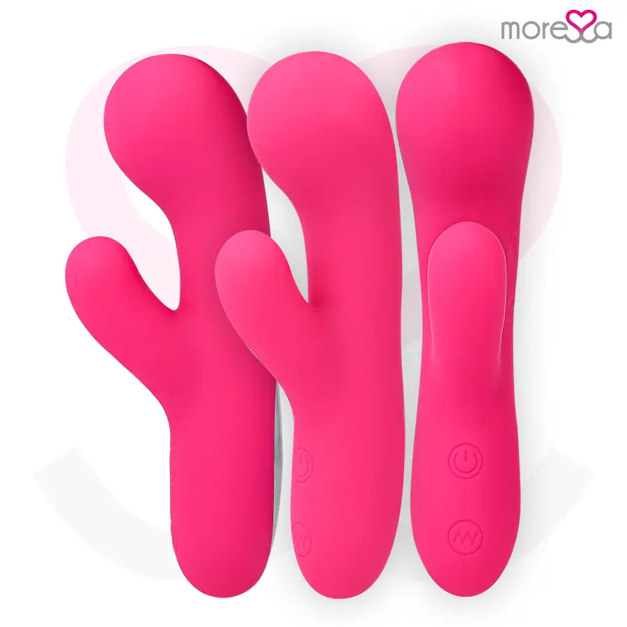 Moressa - jerry clip vibrador punto g y clitoris premium