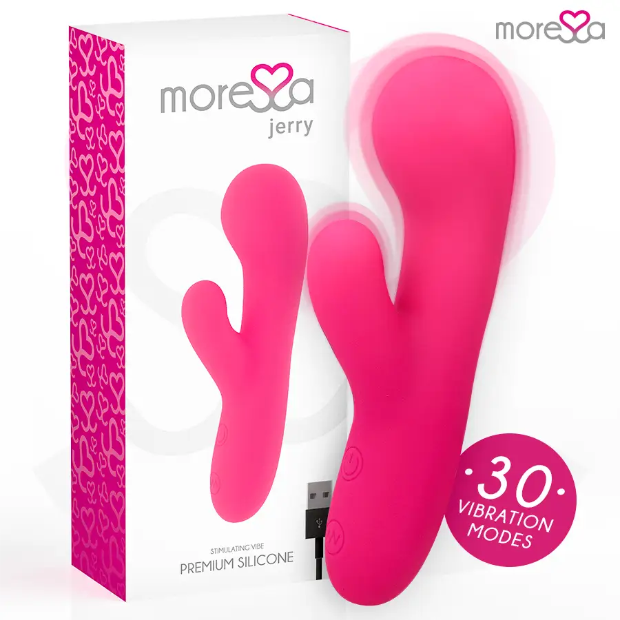 Moressa - jerry clip vibrador punto g y clitoris premium