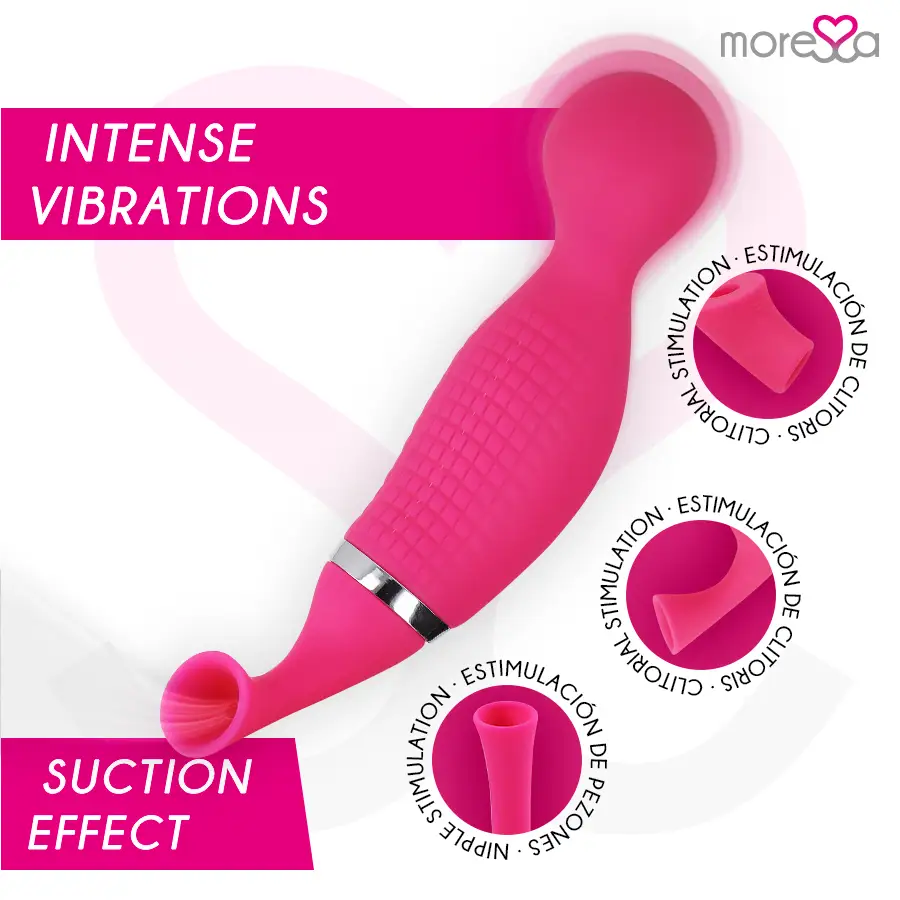 Moressa - kirk duo succionador + masajeador multi