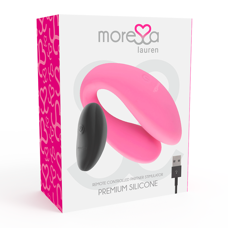 Moressa - lauren control remoto estimulador para parejas