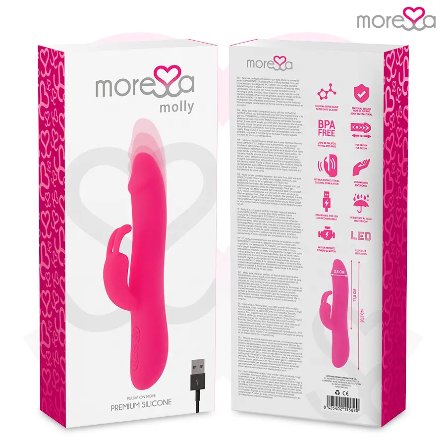 Moressa - molly impulsor up&down y potente vibración