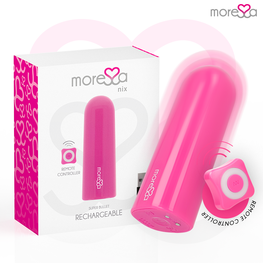 Moressa - nix potente vibrador multi juegos control remoto