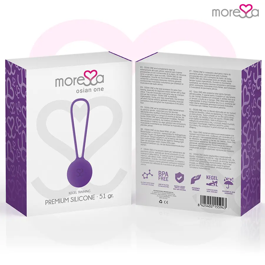Moressa - osian one entrenamiento suelo pelvico 51gr