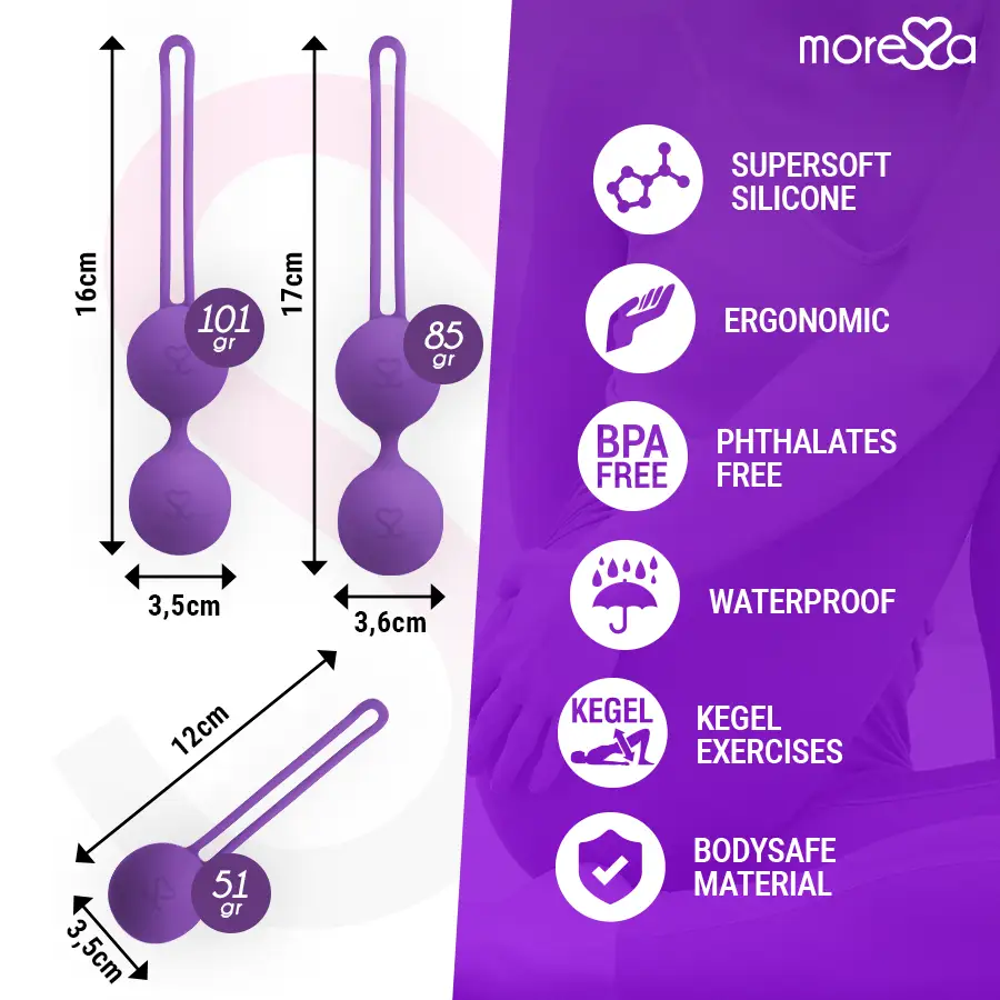 Moressa - osian set osian one; 51 gr / osian two; 101 gr