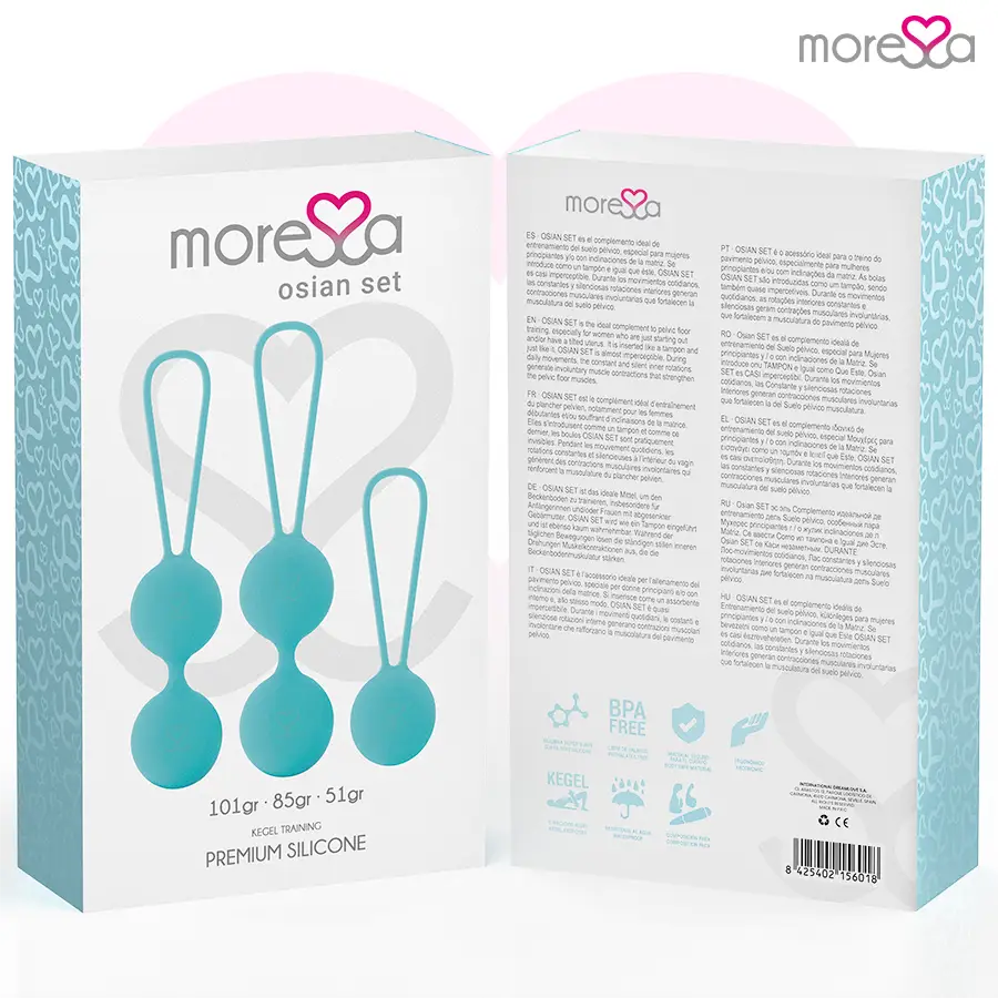 Moressa - osian set osian one; 51 gr / osian two; 101 gr
