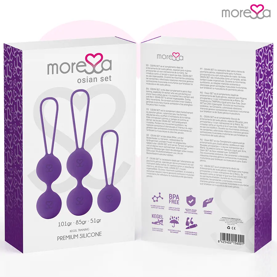 Moressa - osian set osian one; 51 gr / osian two; 101 gr