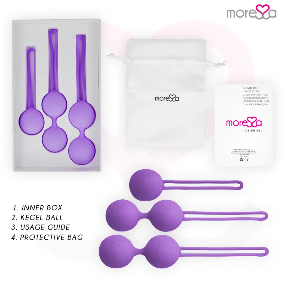 Moressa - osian set osian one; 51 gr / osian two; 101 gr