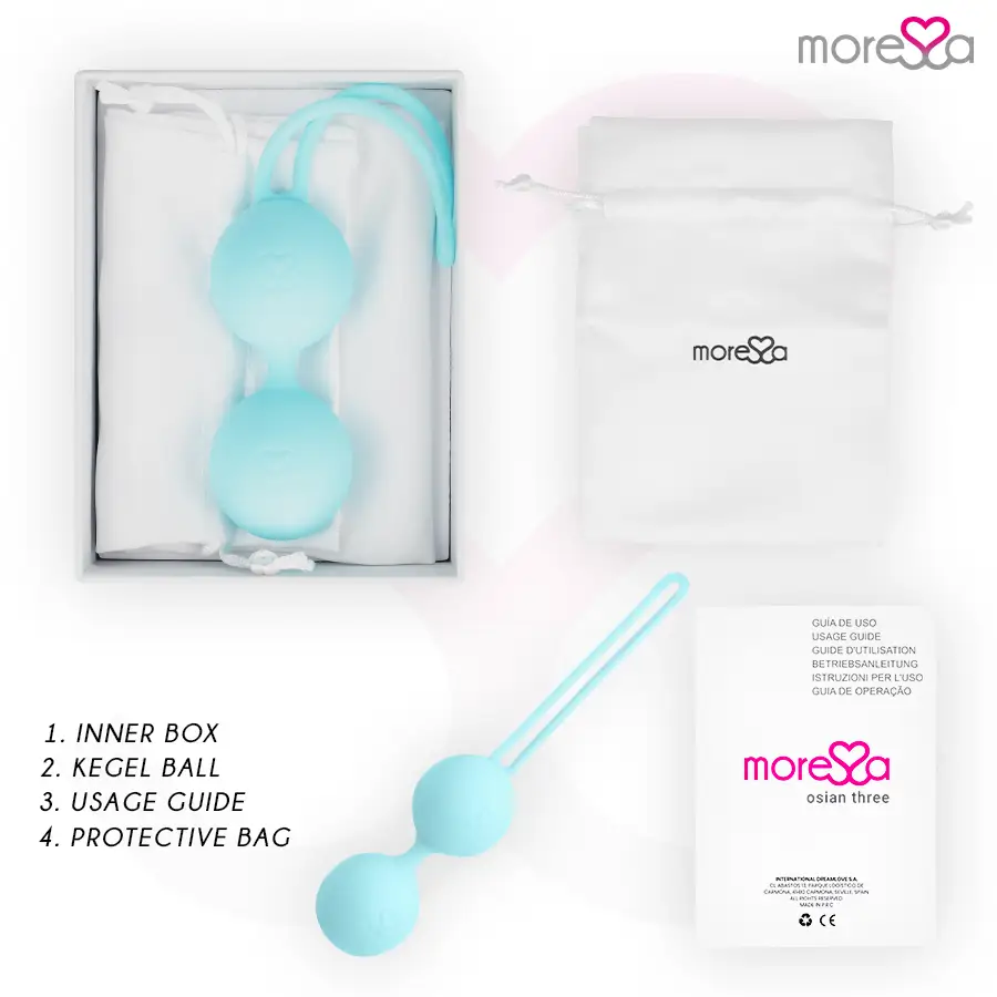 Moressa - osian three entrenamiento suelo pelvico 85 gr