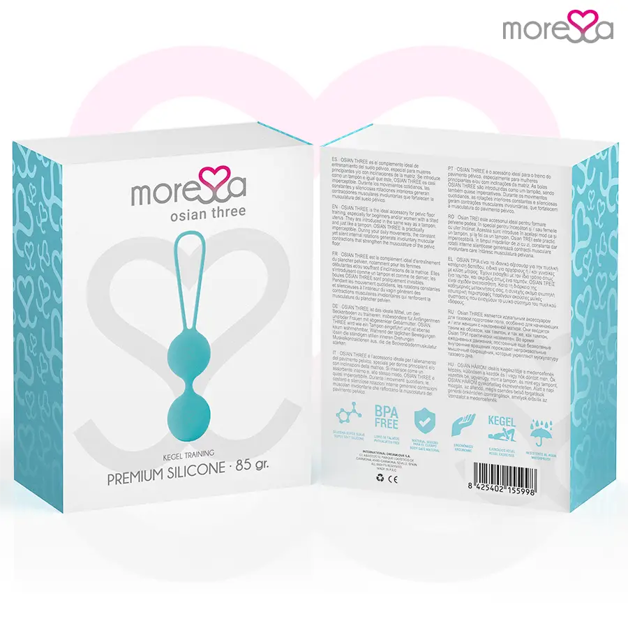 Moressa - osian three entrenamiento suelo pelvico 85 gr