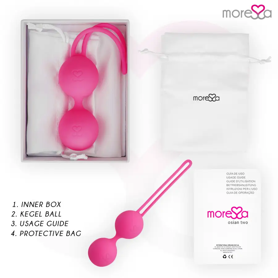 Moressa - osian two entrenamiento suelo pelvico 101gr