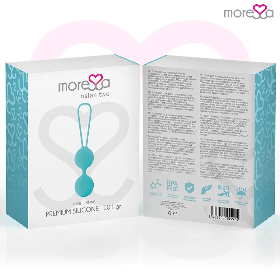 Moressa - osian two entrenamiento suelo pelvico 101gr