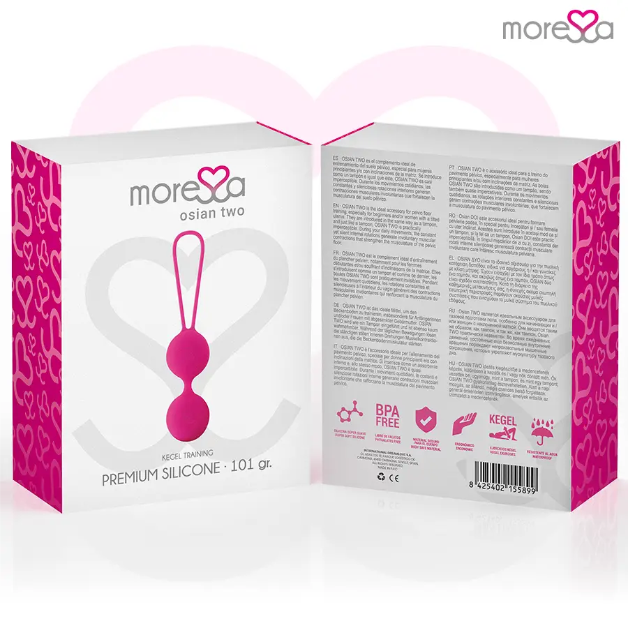 Moressa - osian two entrenamiento suelo pelvico 101gr