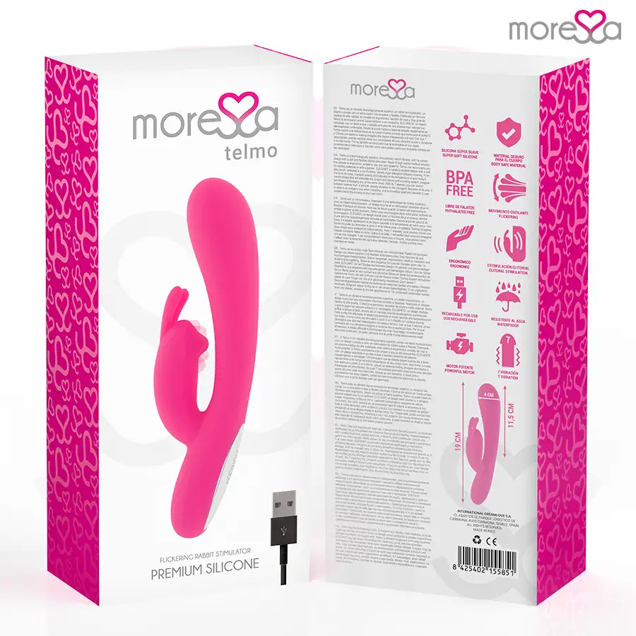 Moressa - telmo tickling clitorial premium silicone