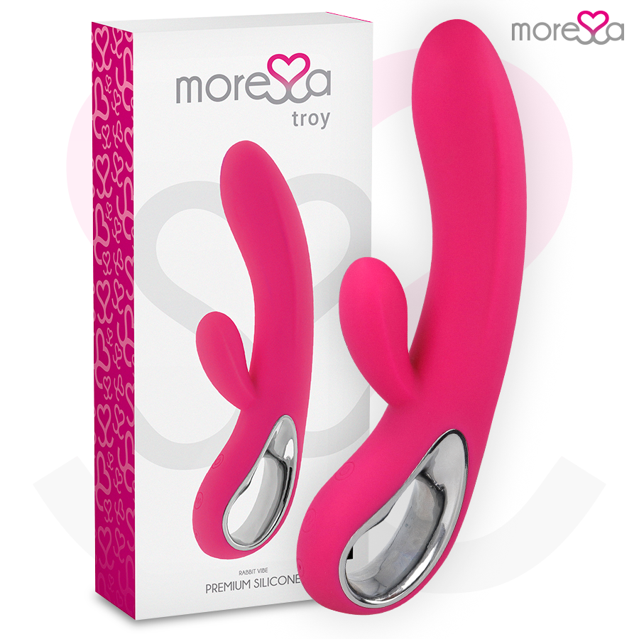 Moressa - troy masajeador punto g y clitoris premium