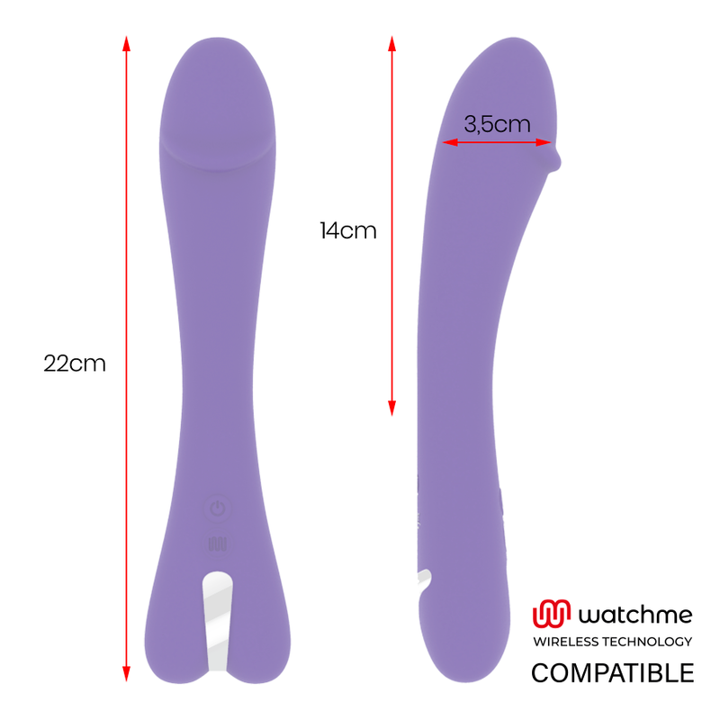 Mr boss - enzo vibrador compatible con watchme wireless