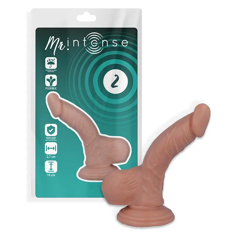 Mr intense - 2 pene realístico 16 cm -o- 2.7 cm