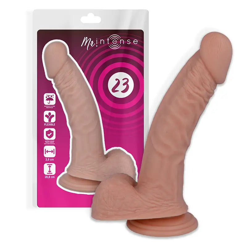 Mr intense - 23 pene realístico 20.8 cm -o- 3.8 cm