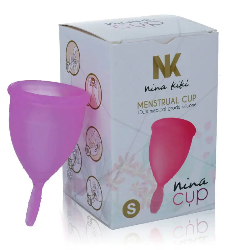 Nina kikí - copa menstrual lila - talla s