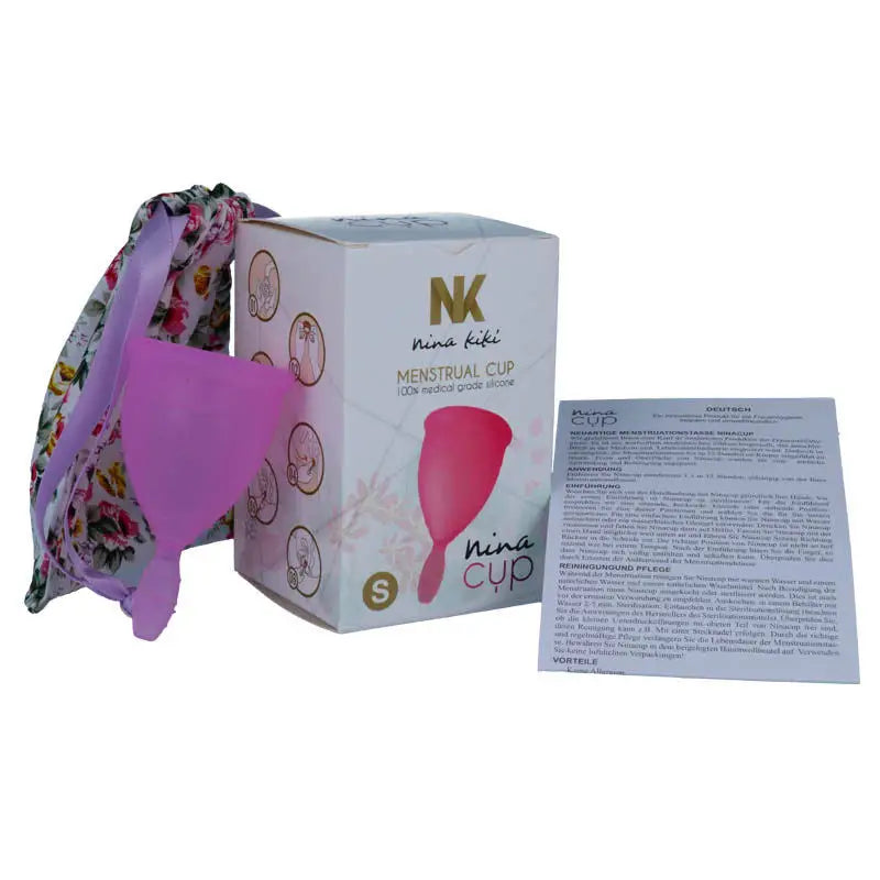 Nina kikí - copa menstrual lila - talla s