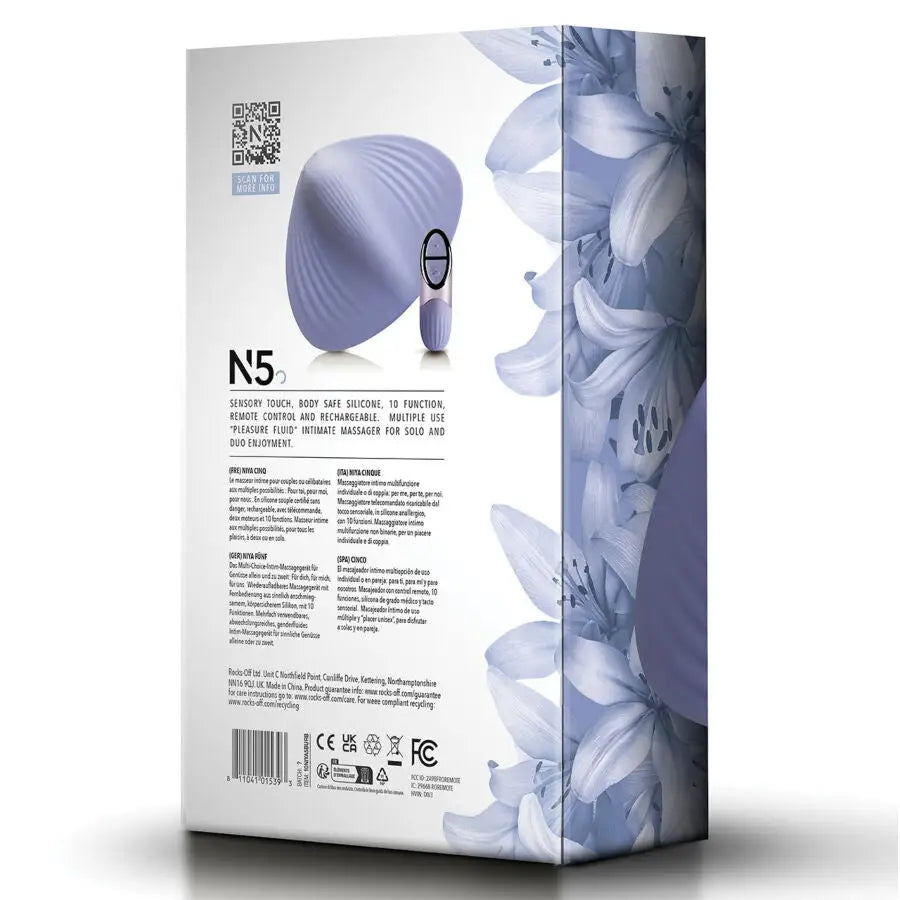 Niya - n5 masajeador íntimo multiuso con control remoto