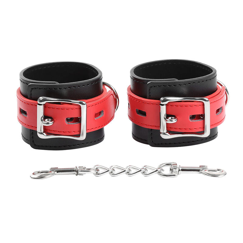 Ohmama fetish - lock buckle wrist restraints