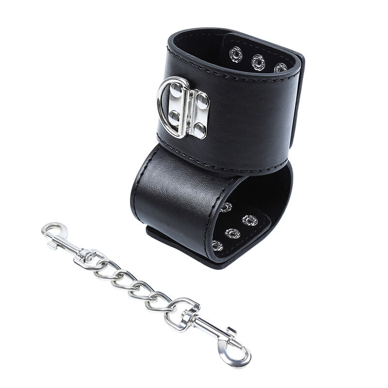 Ohmama fetish - restricciones muñeca con broche de metal
