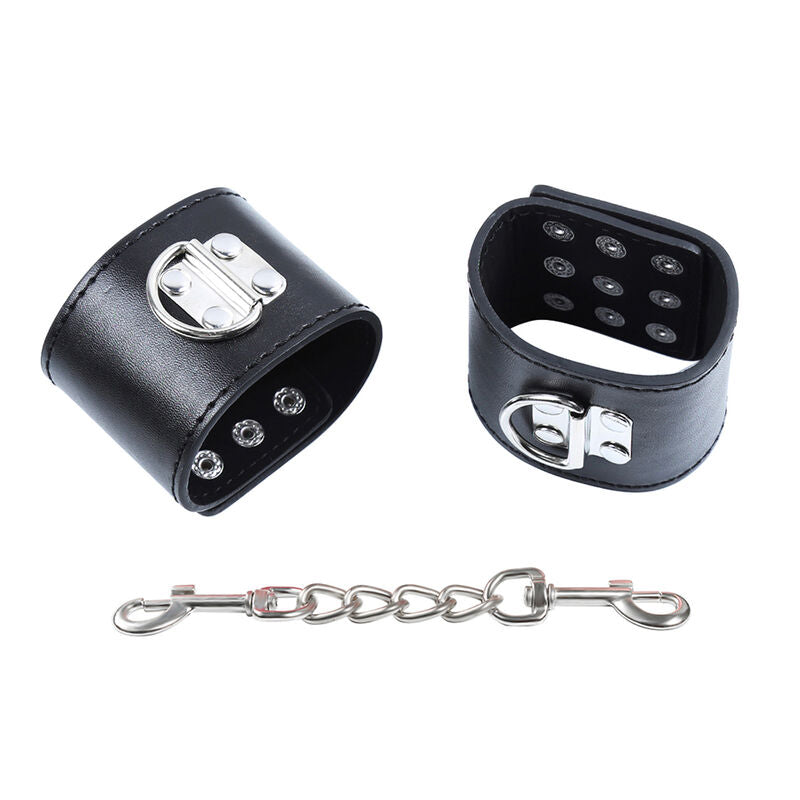 Ohmama fetish - restricciones muñeca con broche de metal